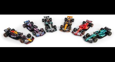 Bburago F1 raceauto 2024 schaalmodel 1:43 speelgoedauto.