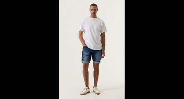 GARCIA Heren Effen Shorts Blauw