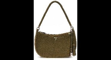 GUESS schoudertas Danya Hobo Shoulder Bag Olive olijfgroen