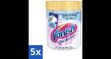 Vanish - Vlekverwijderaar - Oxi Action Whitening Booster - Voor Witte Was - Poeder - 940 g - Bulkverpakking - 5 stuks