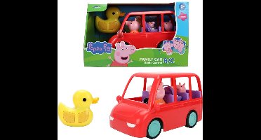 Jada Peppa Pig Family Car 17 Cm Radiografische Besturing Veelkleurig