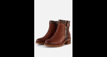 Marco Tozzi Enkellaarsjes cognac Synthetisch - Dames - Maat 40