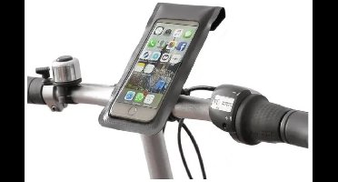 Mirage XL telefoonhouder fiets - Galaxy Note & Iphone Plus - Zwart