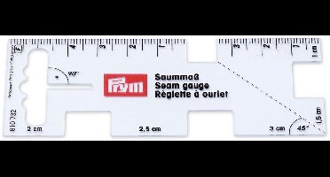 Prym Zoommeter met cm-schaal Transparant 10 cm