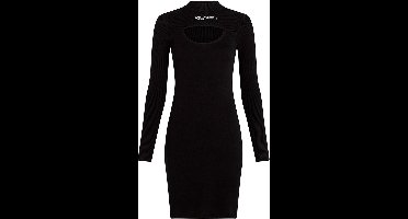 Karl Lagerfeld A4w13010 Jurk Zwart S Vrouw