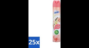 25 x At Home - Scents - Luchtverfrisser - Vanilla & Magnolia - Verwijdert Vieze Geurtjes - 400 ml - Luchtverfrisser - Geur - Vieze Geurtjes - Geur Neutraliseren - Geur Verspreiding