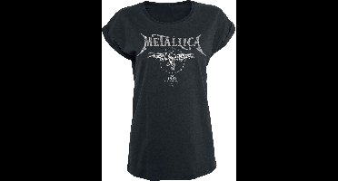 Metallica Biker Dames T-shirt - zwart - 4XL