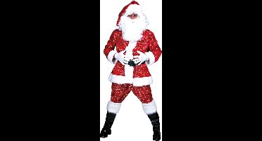 Kerstmanpak met glitters