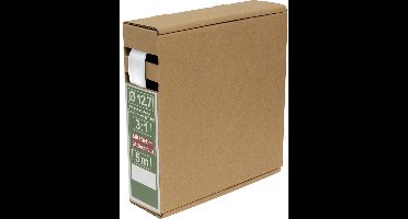 Quadrios 25CA491 Krimpkous met lijm Wit Krimpverhouding:3:1 5 m
