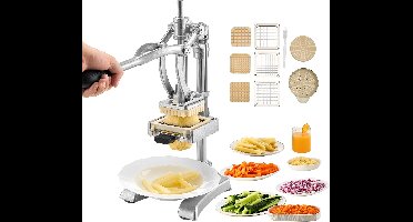 VEVOR Commerciële Frietsnijder Groentesnijder met Sapcentrifuge