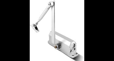 JHubers Goods - Robuuste automatische deurdranger voor binnendeuren - Brandwerende hydraulische veerdeurdranger - Geschikt voor commercieel of thuisgebruik - Draagkracht 45-75 kg