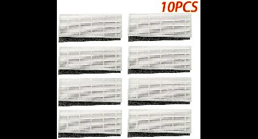 10 stuks HEPA-filters + spons Geschikt voor ILIFE Chuwi Ilife A4 A4S A6 robotstofzuiger