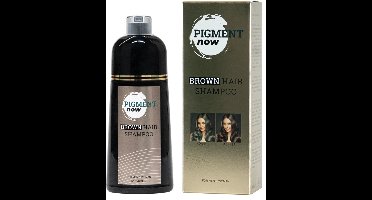 ColorNow Shampoo / Shampoo voor grijsdekking donkerbruin 400 ml