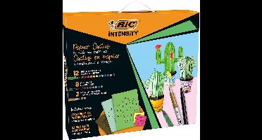 BIC Cactus DIY Knutselset - 25 stuks met stiften en fineliners
