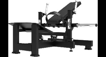 Tunturi Platinum Hip Thrust Krachtstation - Fitnessapparaat - Plate loaded homegym - Maximaal 200 kg gewicht - V-series