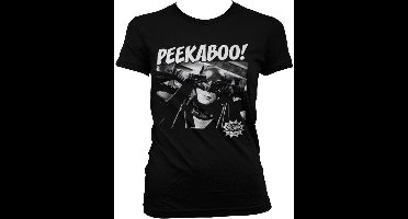 DC Comics Batman Dames Tshirt -M- Peekaboo! Zwart