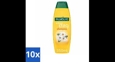 10 x Palmolive Shampoo Elke Dag 350 ml - Shampoo Elke Dag - Kamille Extract - Natuurlijke Shampoo - Haartype - Milde Shampoo