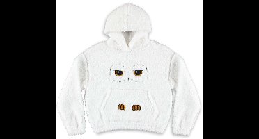 Harry Potter - Hedwig Teddy Hoodie/trui - 2XL - Wit