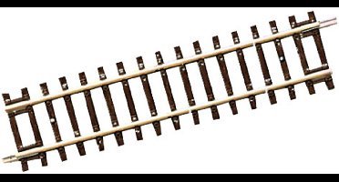 H0 Roco RocoLine (zonder ballastbed) 42411 Rechte rails 119 mm 12 stuk(s)