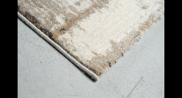 Rugsman Torino 063.0378.9293 Vloerkleed - 280 x 380 cm - Beige - Rechthoekig - Polypropylene - Eetkamer, Woonkamer, Slaapkamer - Abstract - Modern