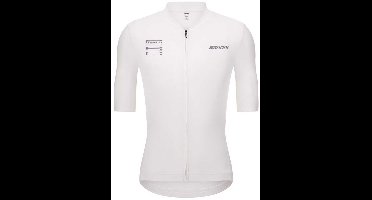 Santini Pirelli Wheel Korte Mouw Wielertrui Wit L