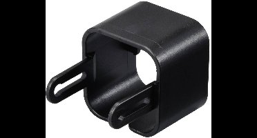 TRU COMPONENTS Modulaire kabelhouder TC-12533288 ABS kunststof Zwart 35 mm Inhoud: 15 stuk(s)