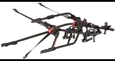 Fietsendrager voor achterklep geschikt voor Mercedes-Benz S-Klasse (W221) 2005-2013 4-deurs sedan Yakima HangOut 3