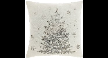 Unique Living - Sierkussen Tiril - 45x45cm - Wit