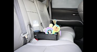 Dooky Car - Seat Storage Buddy - Organizer bevestigd tussen autostoelen - Zwart