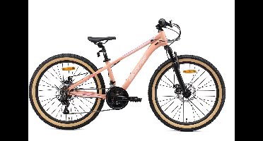 Bikestar MTB Sport 21speed 24inch zalmroze