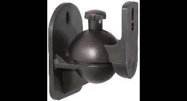 Universele Luidspreker Beugels - Set van 2 - Draai- en kantelbaar - Tot 3,5kg - Zwart