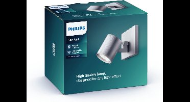 Philips Runner opbouwspot - 1-lichts - aluminium