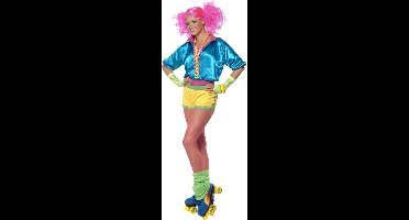 "Jaren 90 roller outfit voor vrouwen  - Verkleedkleding - Medium"