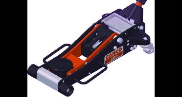 Bahco Verrijdbare autokrik 2.5 t Werkhoogte: 95 - 48.5 cm