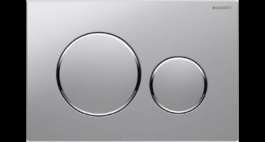 Geberit bedieningsplaat Sigma20 voor 2-toets spoeling
