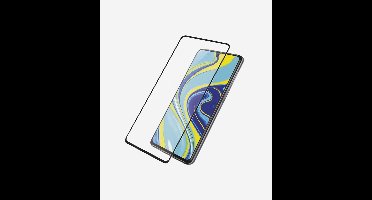 PanzerGlass Case Friendly Gehard Glas Screenprotector Geschikt voor Xiaomi Redmi Note 9 Pro / 9 Pro Max / 9S - Zwart