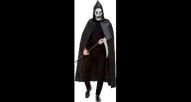 Smiffys - Grim Reaper Kostuum Accessoire Set - Zwart
