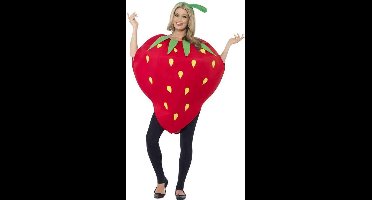 Smiffys Aardbei Kostuum - Unisex pak voor feestjes en carnaval - One size