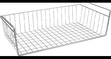 Metaltex Opbergmand Kanguro Hangend 50X26Cm Metaal Zilver