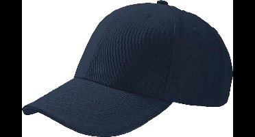 Atlantis Sport Sandwich 6 Panel Baseball Cap (Pakket van 2) (Marine/Navy)