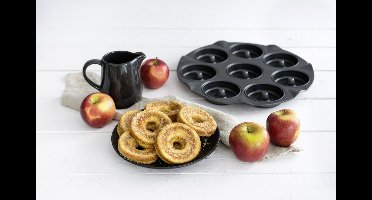 Zenker Appelbeignet bakvorm 8-er, Ø 33 x 3 cm