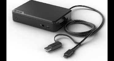 Alogic Universal Twin HD Pro Docking Station - 12-in-1 Mini Dock DV3 - with 85W Power Delivery and USB-C & USB-A compatibility - Dual Display 1080p@60Hz