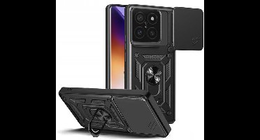 Tech-Protect Camshield Pro-Hoesje Voor Xiaomi 14T Pro Beschermend Met Schuifhoesje