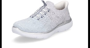 Rieker dames instappers blauw paars