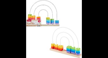 Fisher-Price Houten Regenboogkralenrek