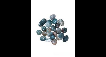 Agaat mos trommelstenen 500 gr. (mt3)