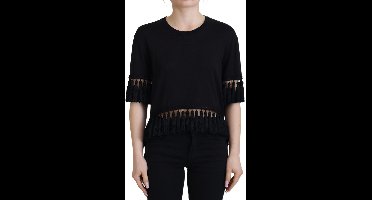 Dolce Gabbana Tasseltrimmed top Wo - Black Tops