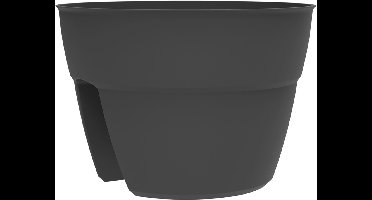 EDA bloempot 'OSAKA', diameter: 300 mm, antraciet