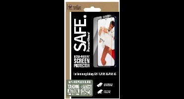 SAFE by PanzerGlass Ultra-Wide Fit Screenprotector geschikt voor Samsung Galaxy S24 FE / A36 / A56
