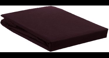 Ambiante - Katoen - Hoeslaken - 160x220 cm - Rood